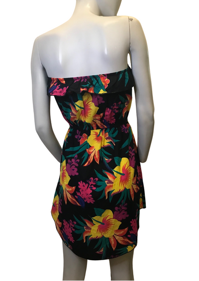 Robe bustier - Papaye et Domino