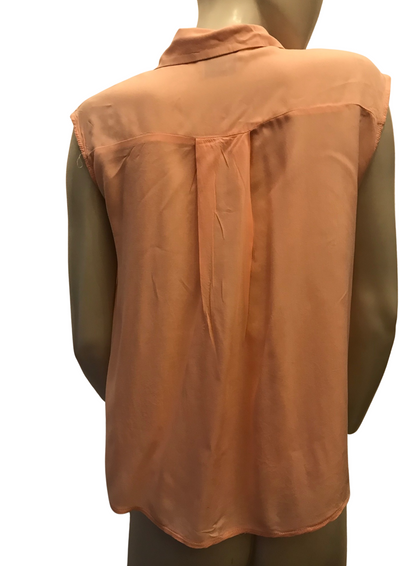 Chemise rose sans manches Taille 36