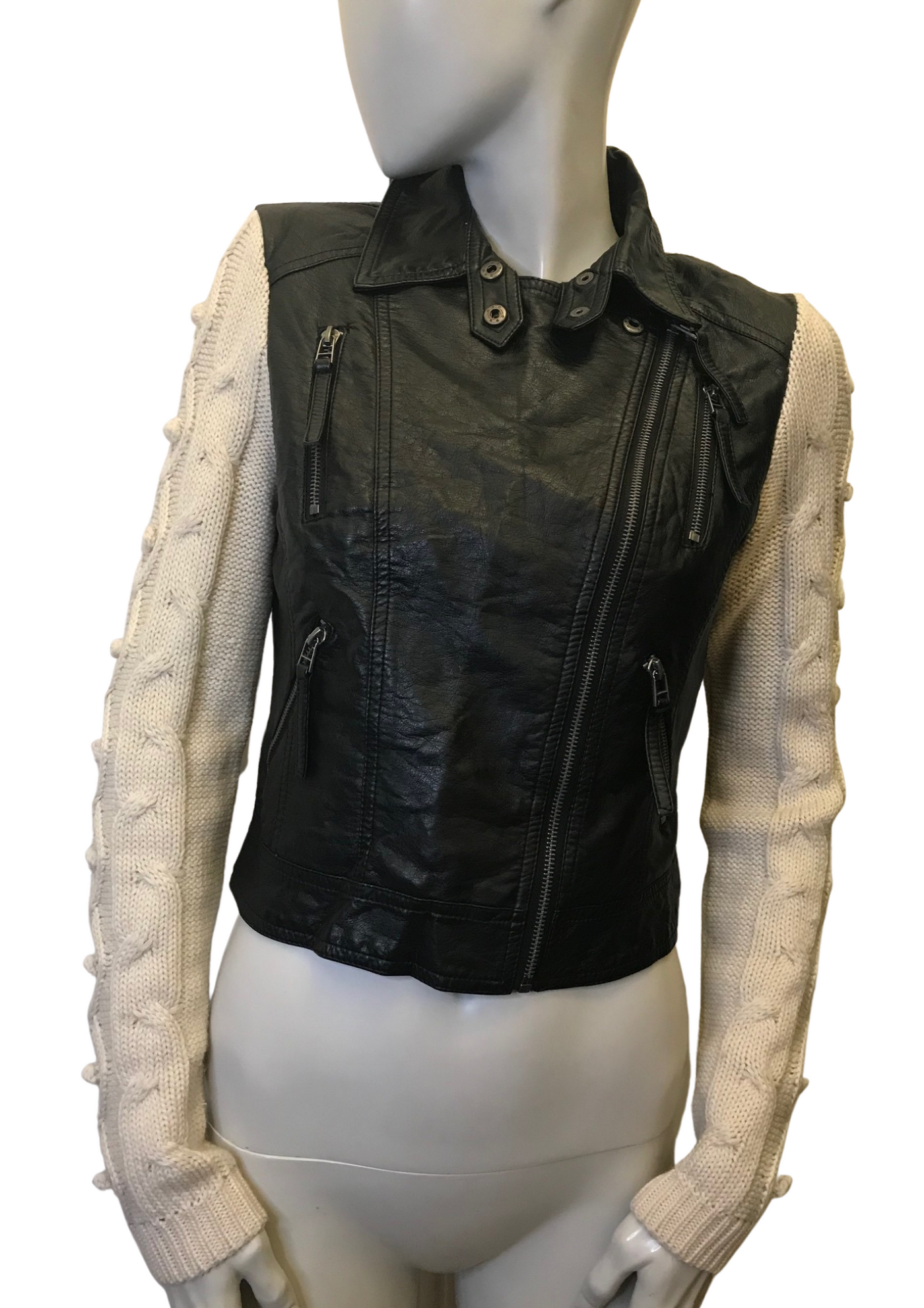 Blouson bi-matière Taille 36
