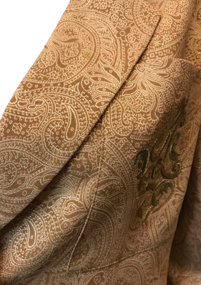 Veste en brocard doré Taille 38