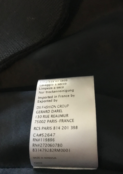 Manteau coton et lin Taille 42
