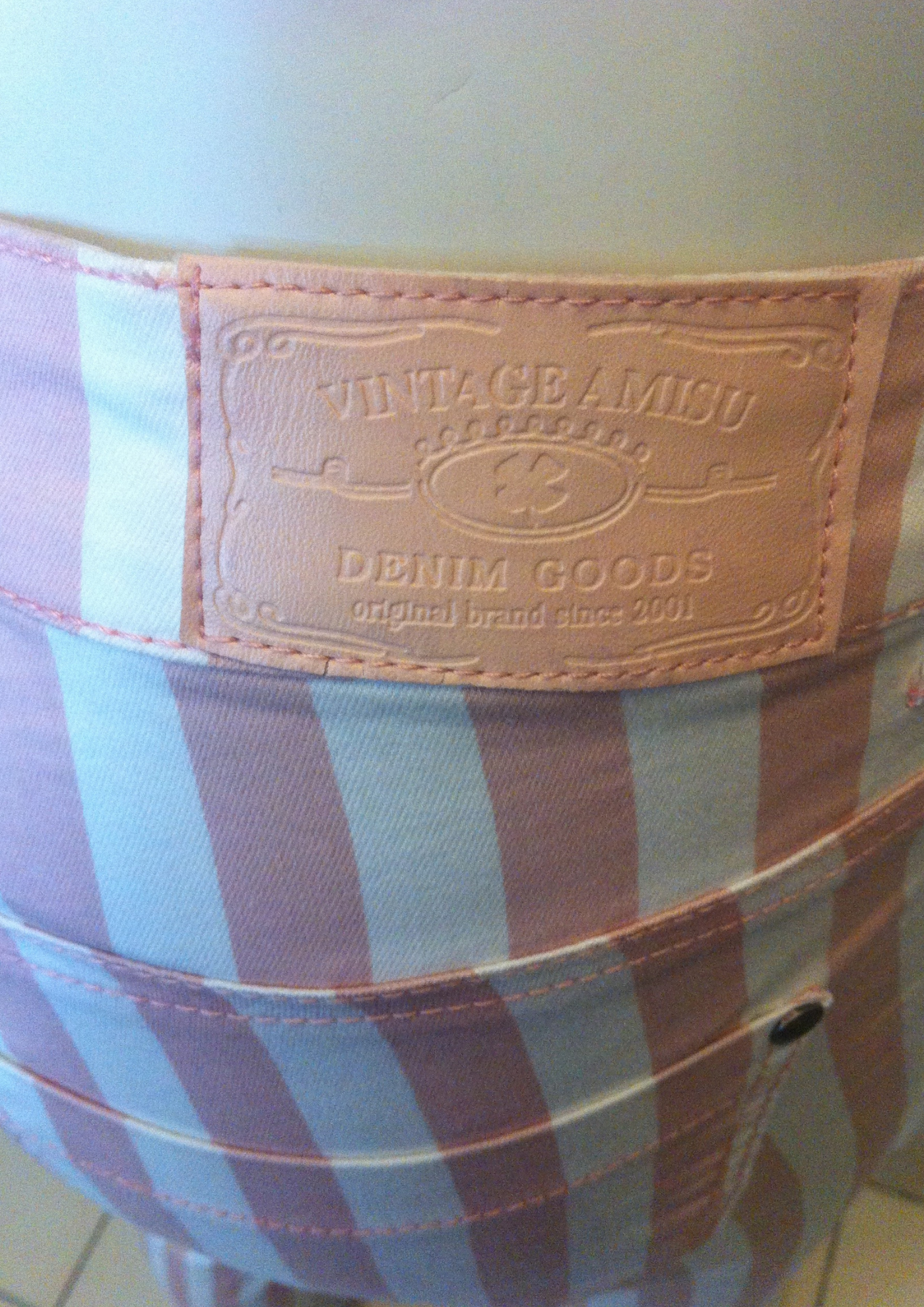 Jean rayé Taille 34