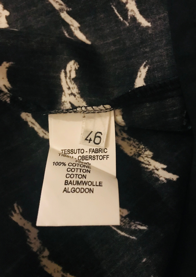 Chemisier à motifs et volants Taille 42