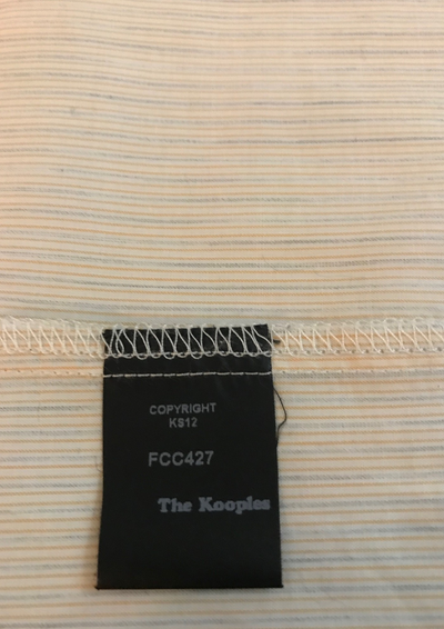 Chemise à fines rayures Taille 36