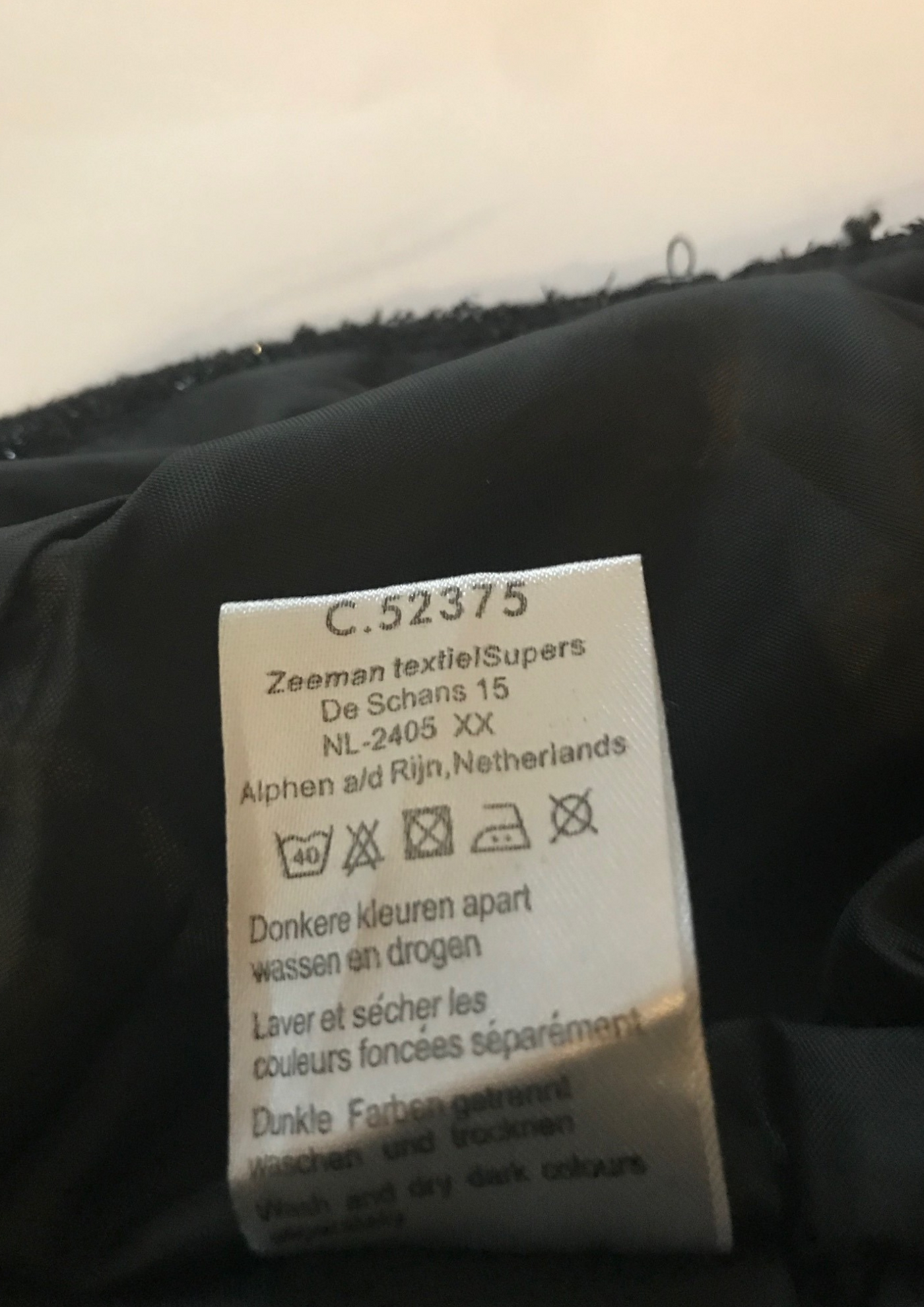 Jupe en tweed pailleté Taille 42