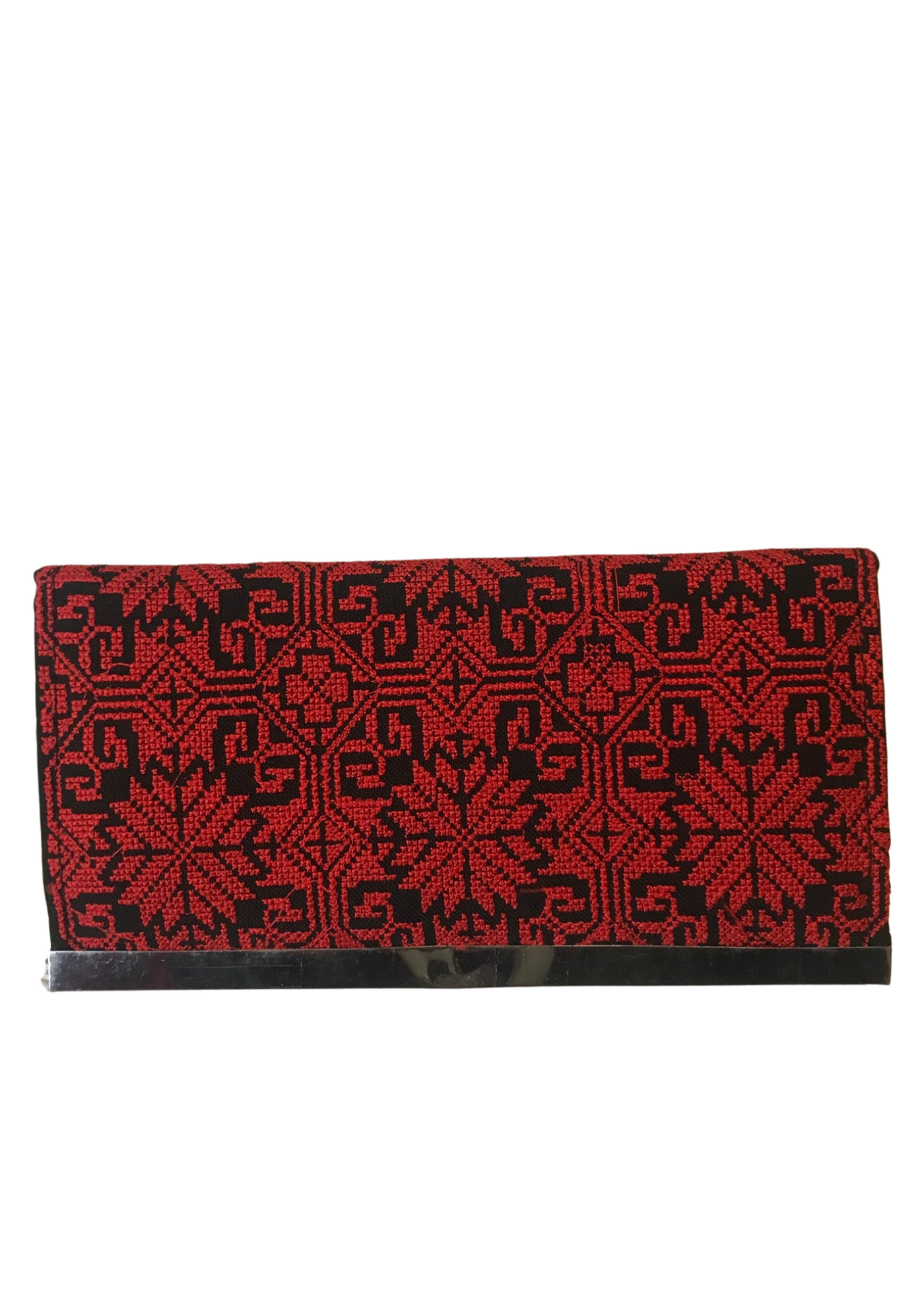 Portefeuille à motifs ethniques