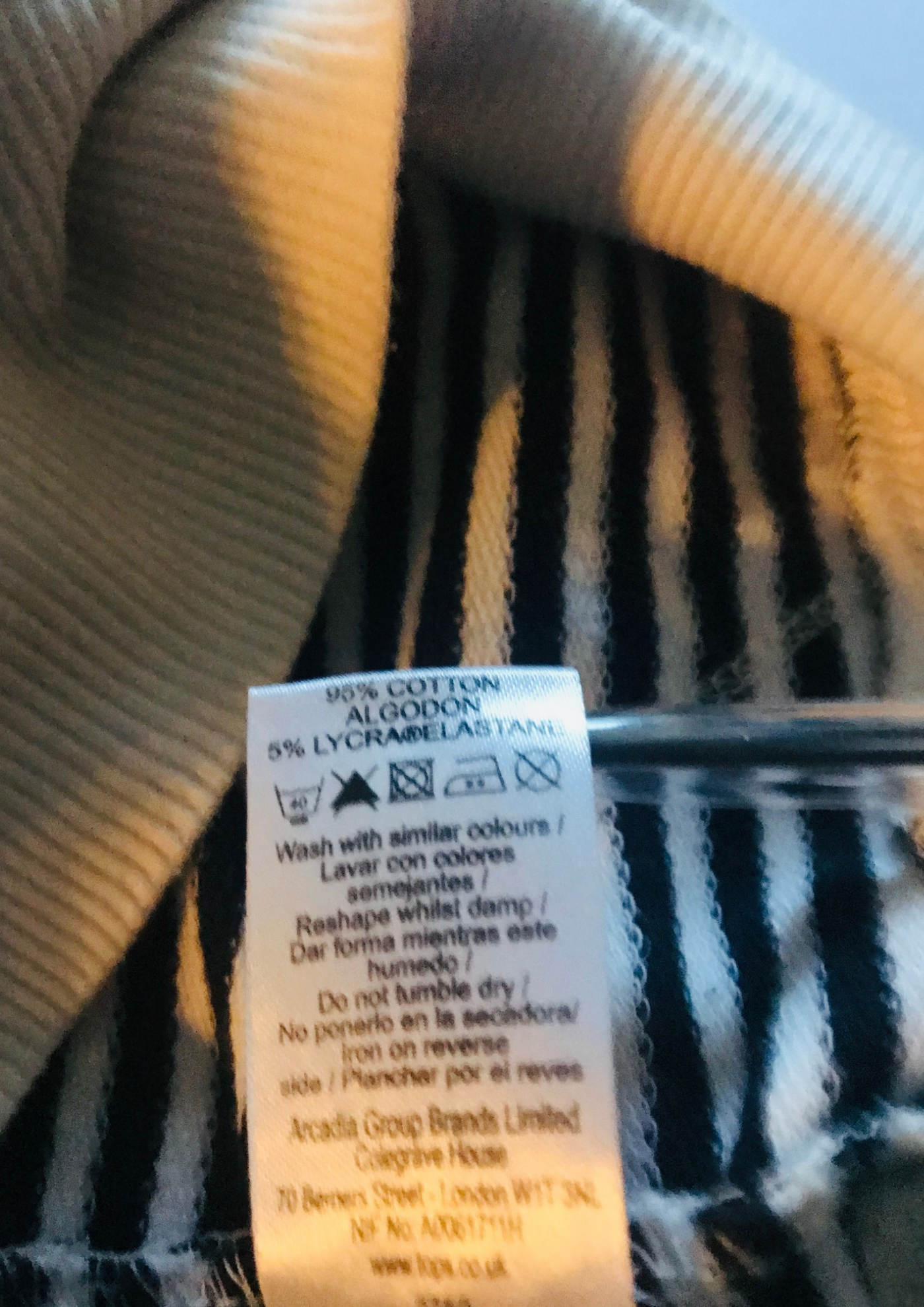 Sweat marinière Taille 38