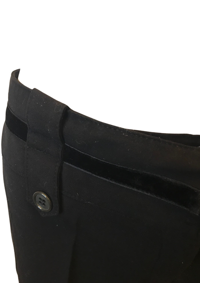 Pantalon empiècement velours Taille 40