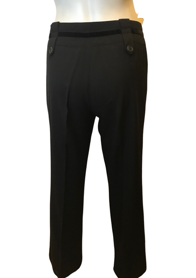Pantalon empiècement velours Taille 40