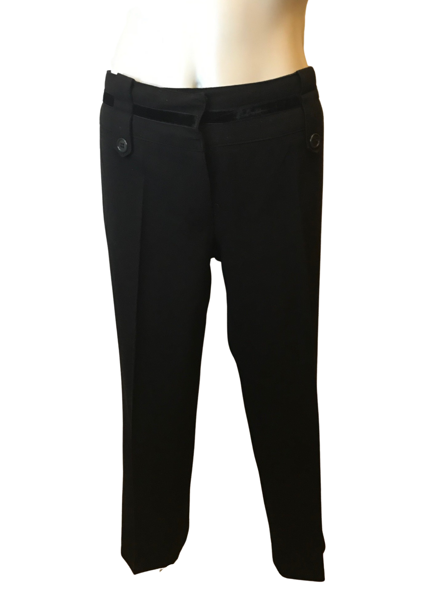 Pantalon empiècement velours Taille 40