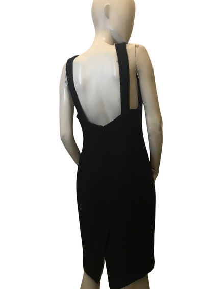 Robe dos-nu en laine vierge Taille 40