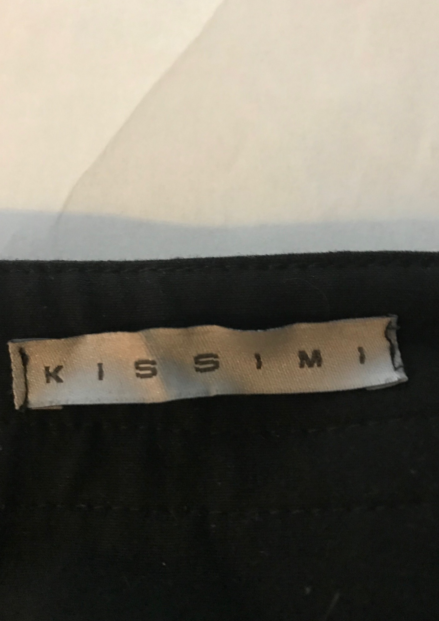Pantalon empiècement velours Taille 40