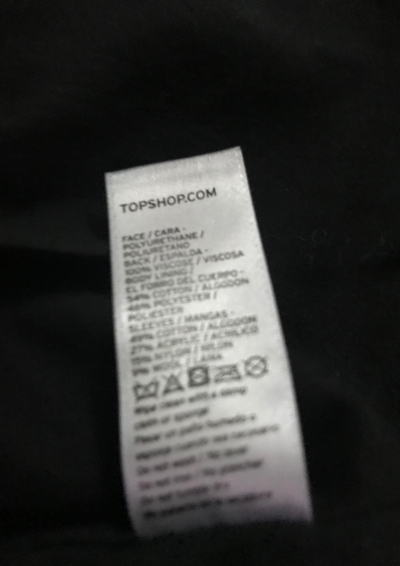 Blouson bi-matière Taille 36