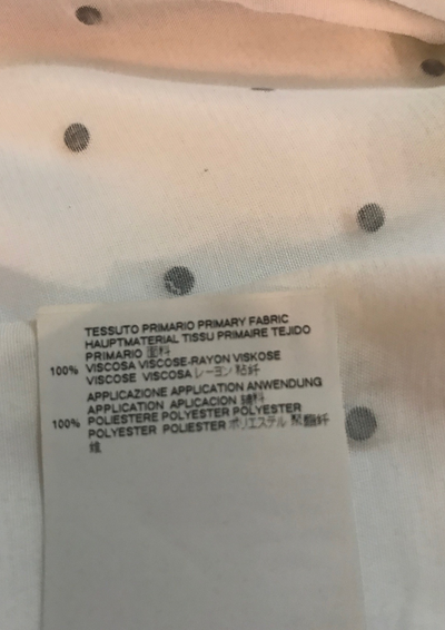 Chemisier blanc à strass Taille 42 (neuf)