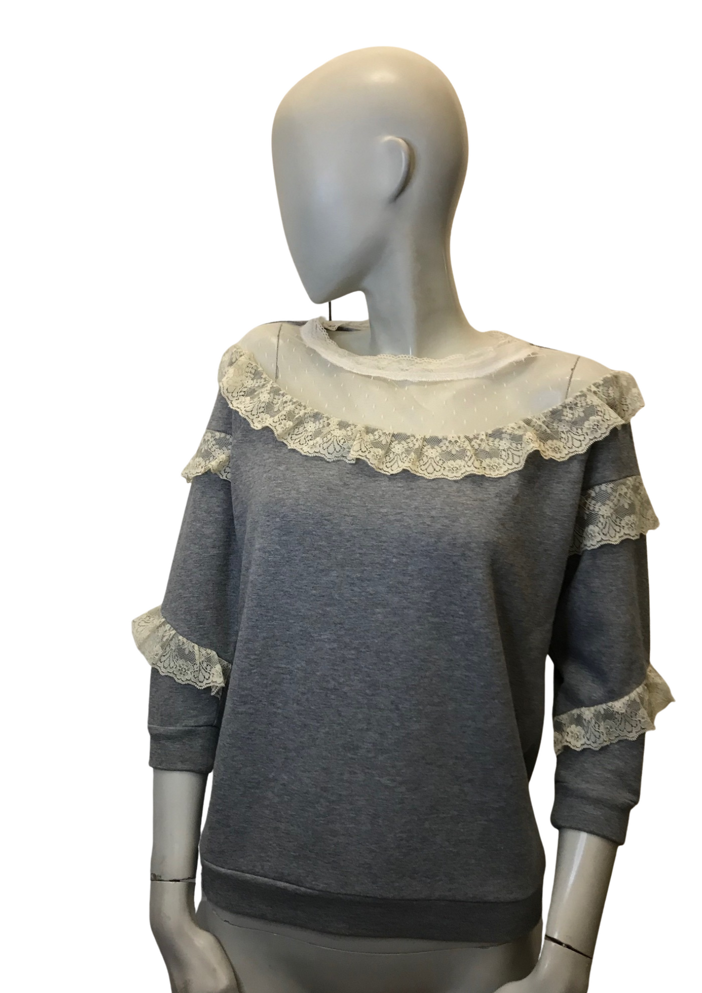 Sweat gris Taille 32