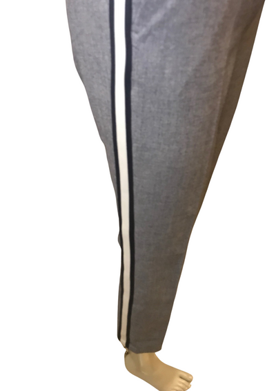 Pantalon slim bandes sur les côtés Taille 38