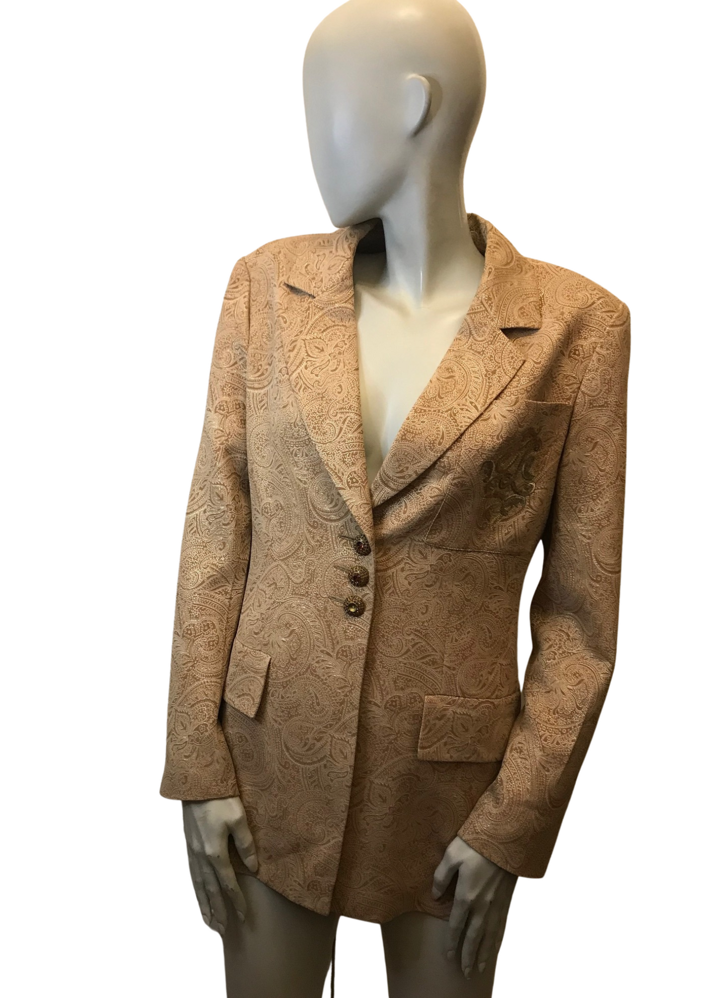 Veste en brocard doré Taille 38