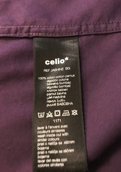 Chemise violette Taille L