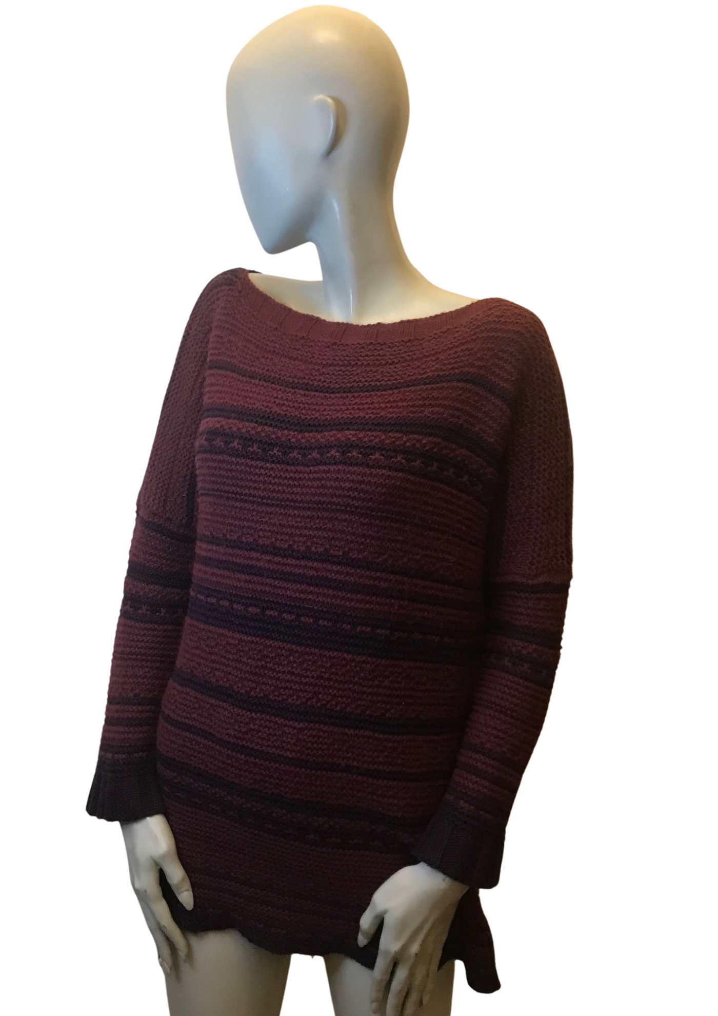 Pull oversize rayé Taille 36