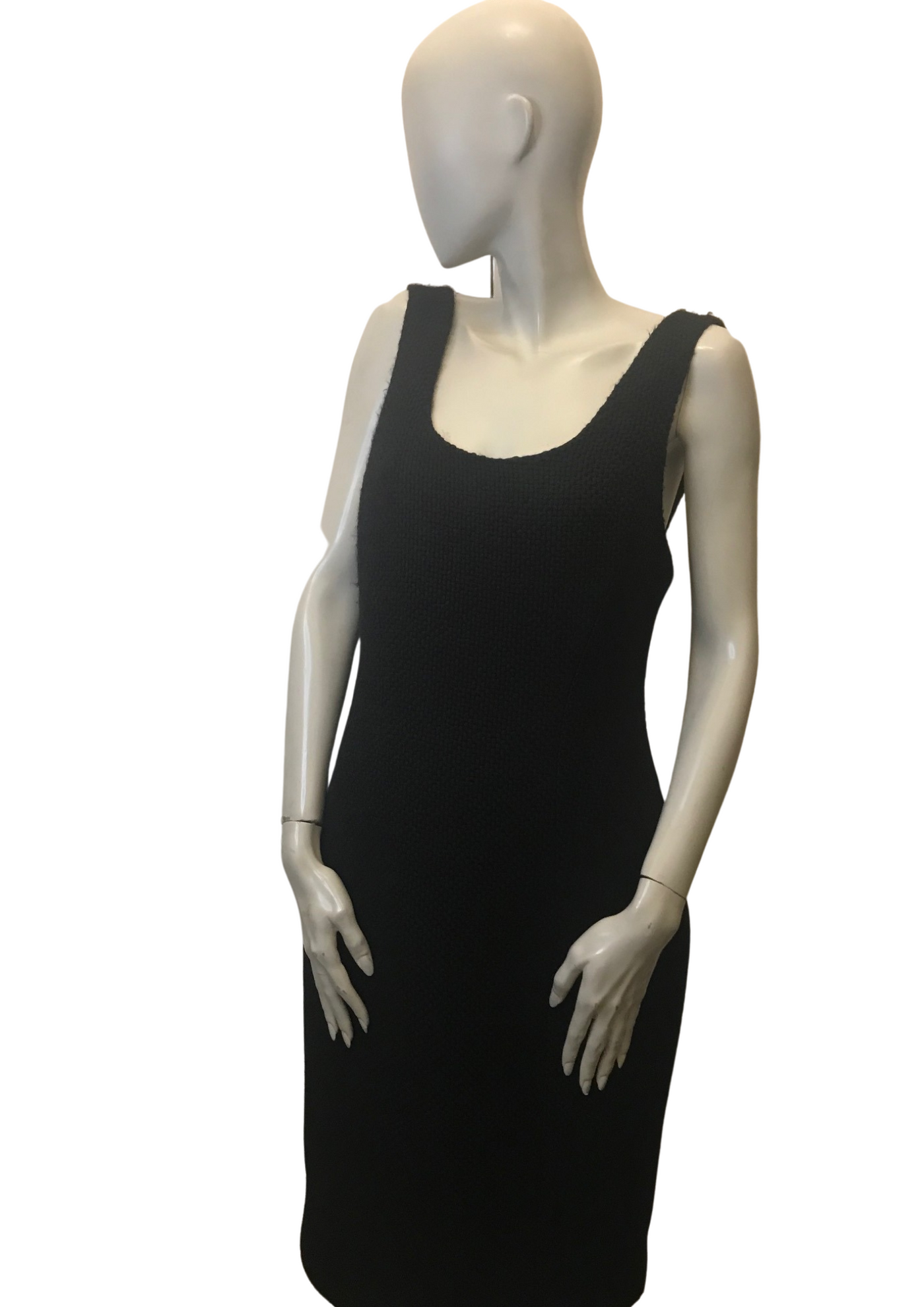 Robe dos-nu en laine vierge Taille 40