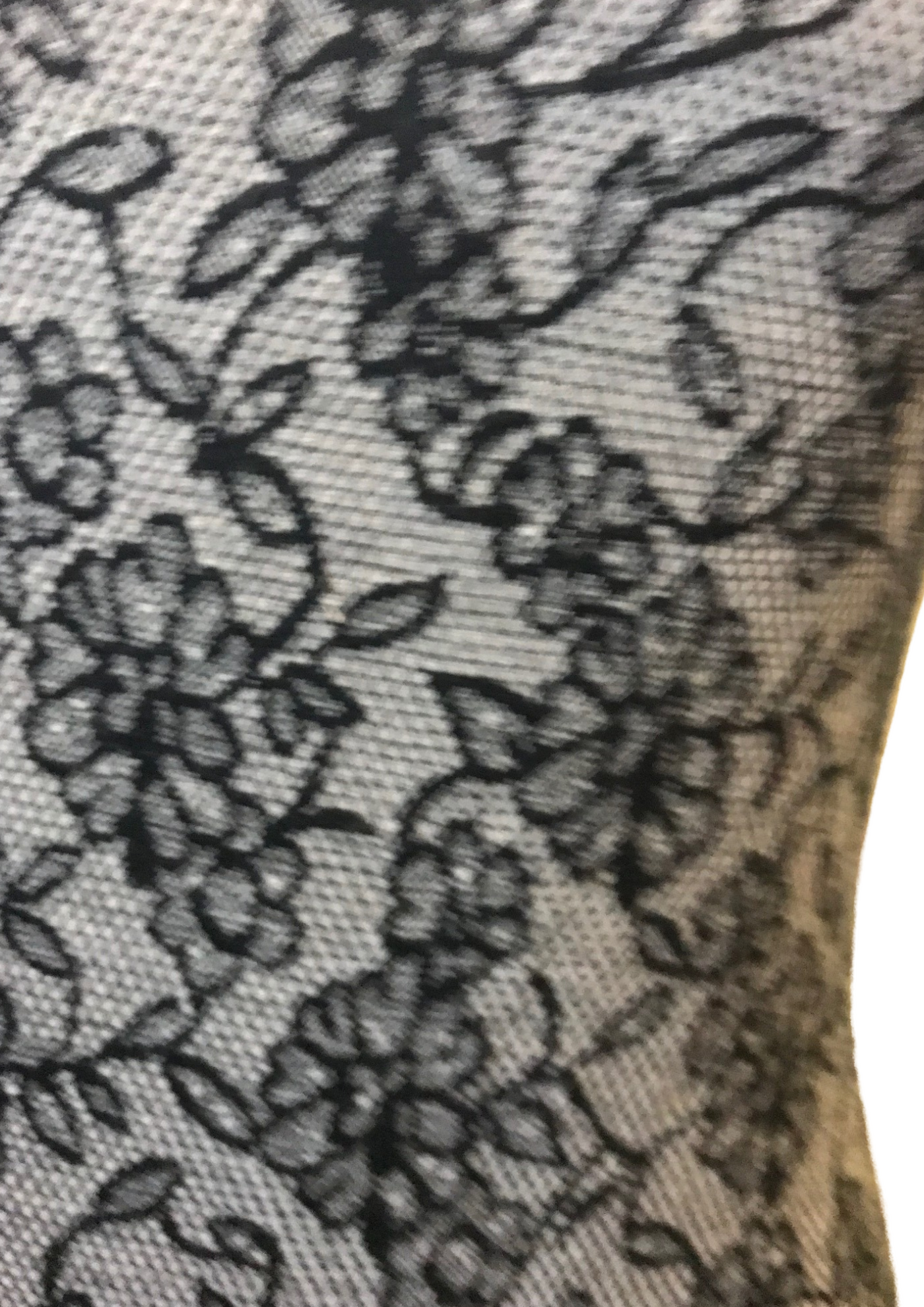 Robe impression dentelle Taille 36