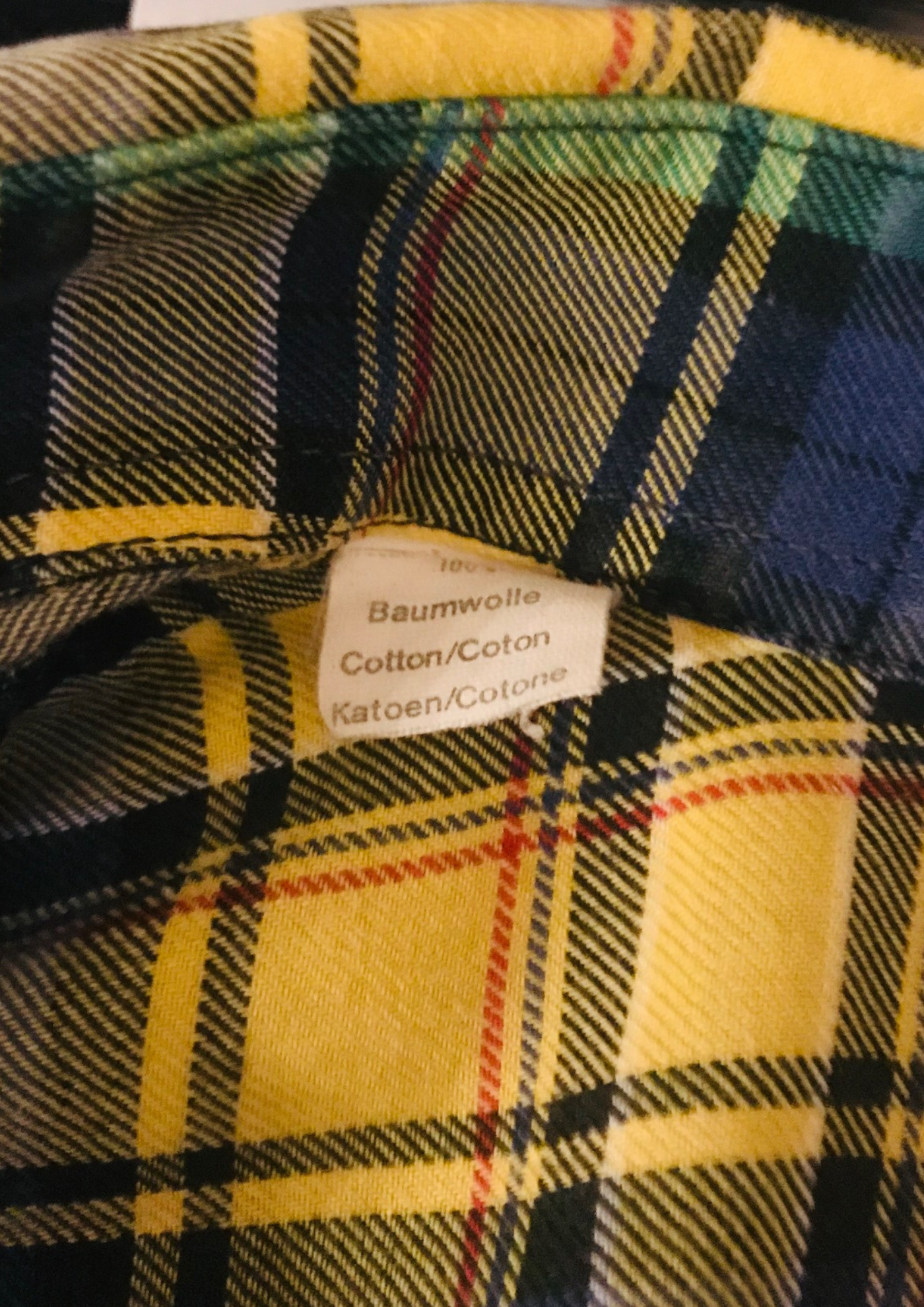 Chemise à carreaux Taille M