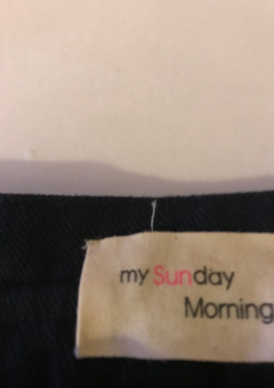 Pantalon matelassé en velours Taille 34 (Neuf)