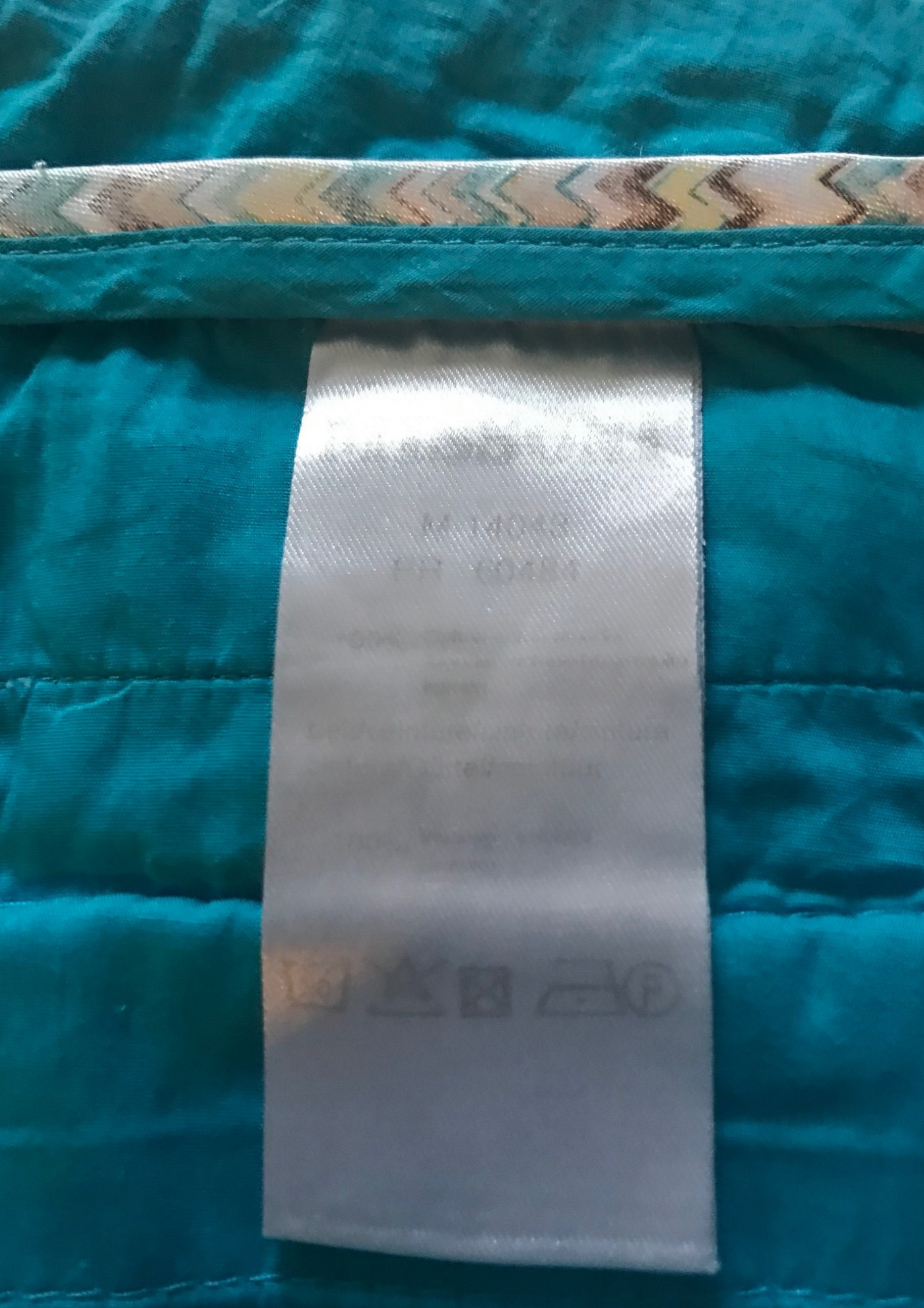 Pantalon turquoise Taille 34