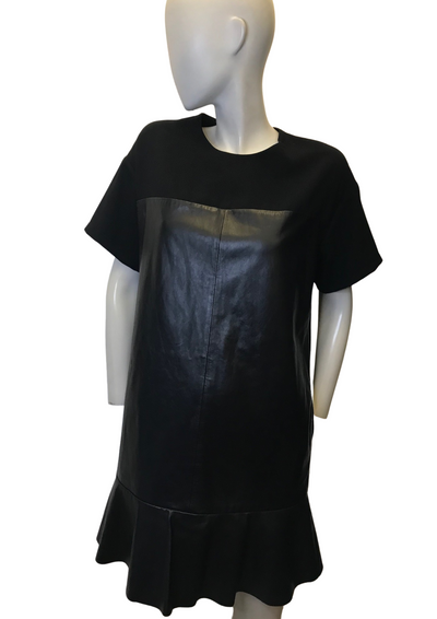 Robe en cuir d'agneau Taille 40