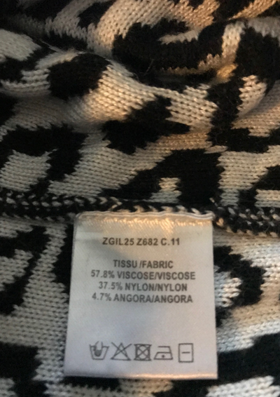 Gilet à motifs Taille 38