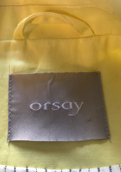 Veste jaune Taille 40