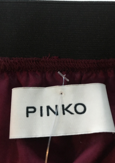 Jupe bordeaux en velours Taille 38