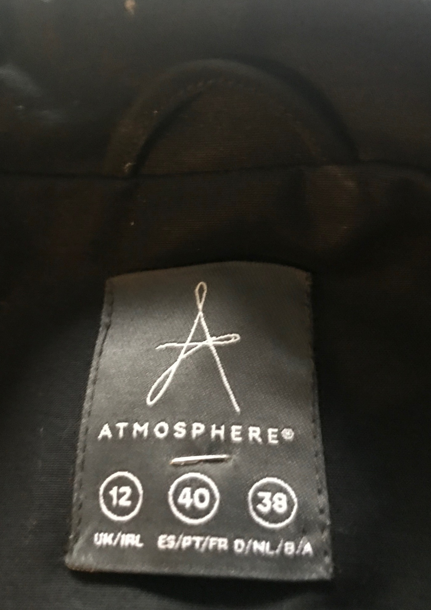Veste noire Taille 38
