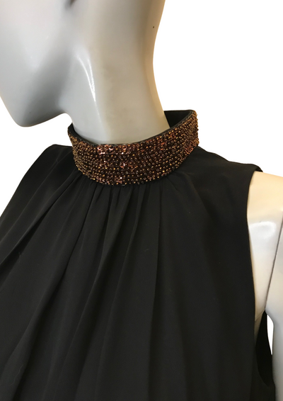 Robe col à sequins Taille 38