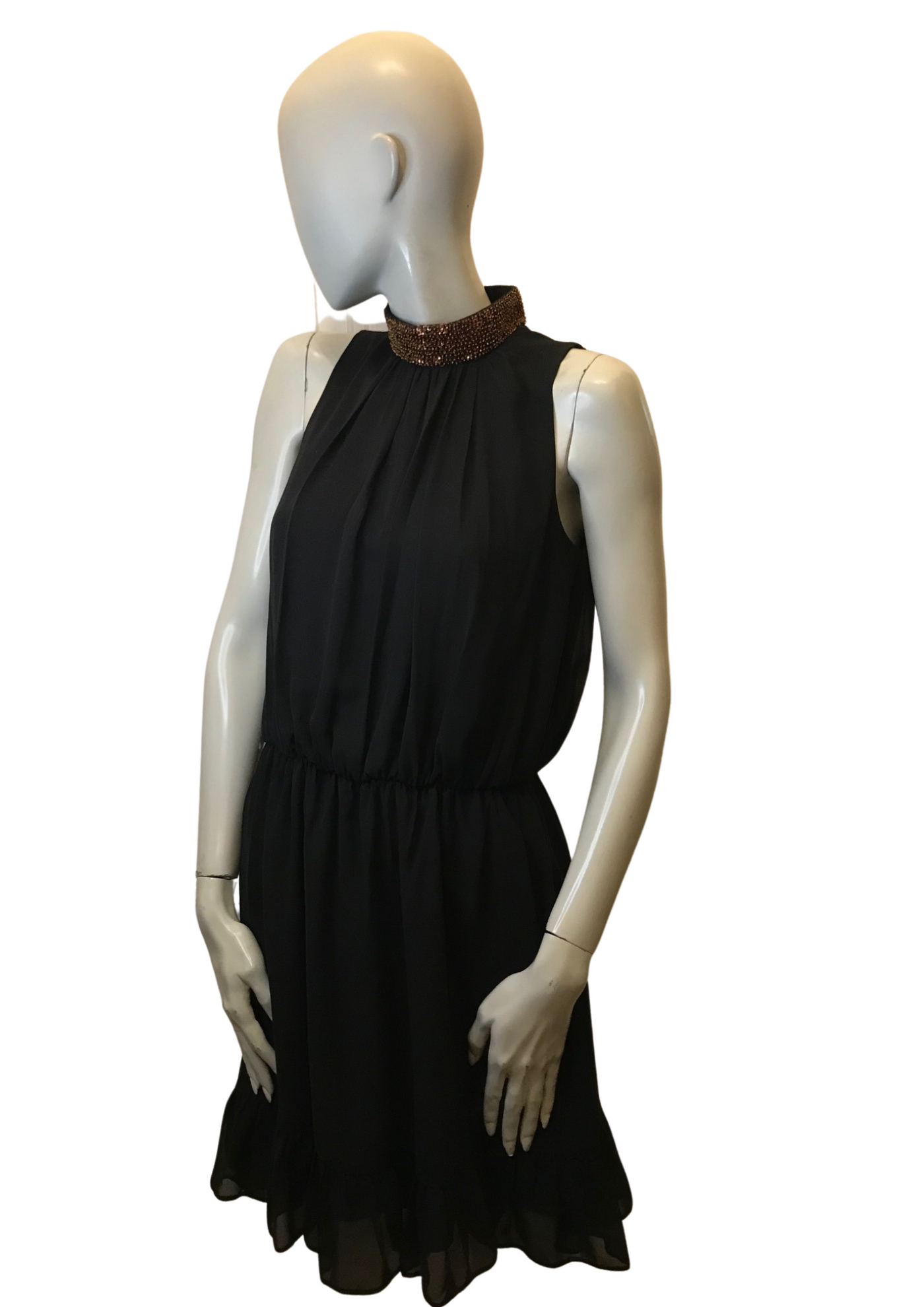 Robe col à sequins Taille 38