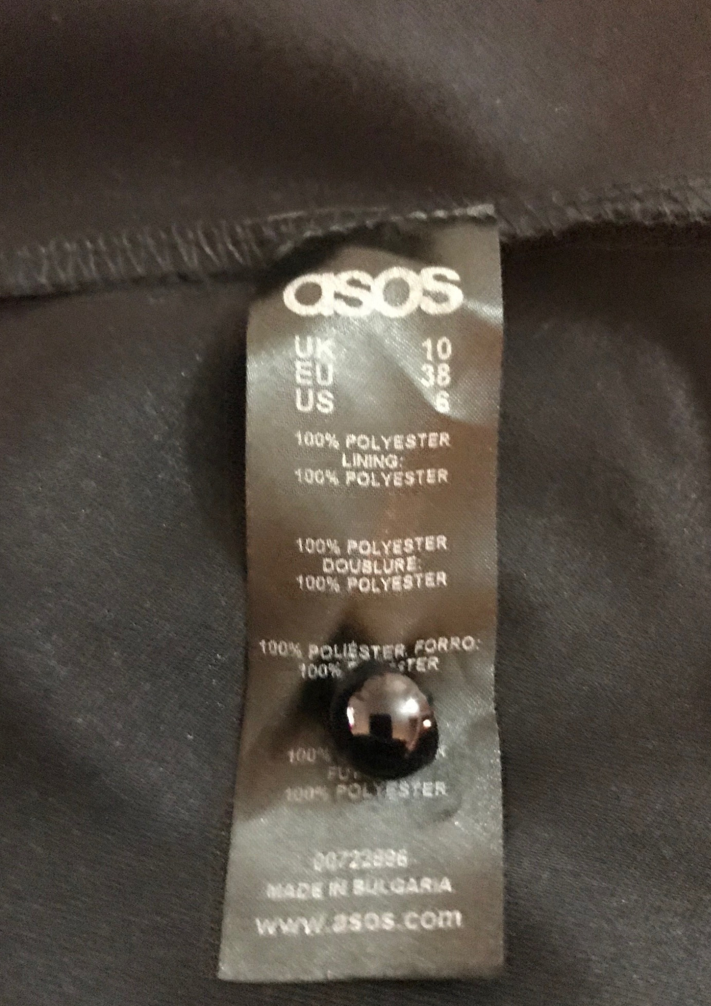 Robe col à sequins Taille 38