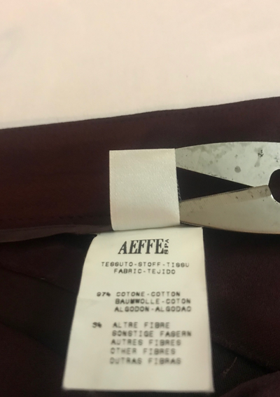 Jupe mi-longue bordeaux Taille 38