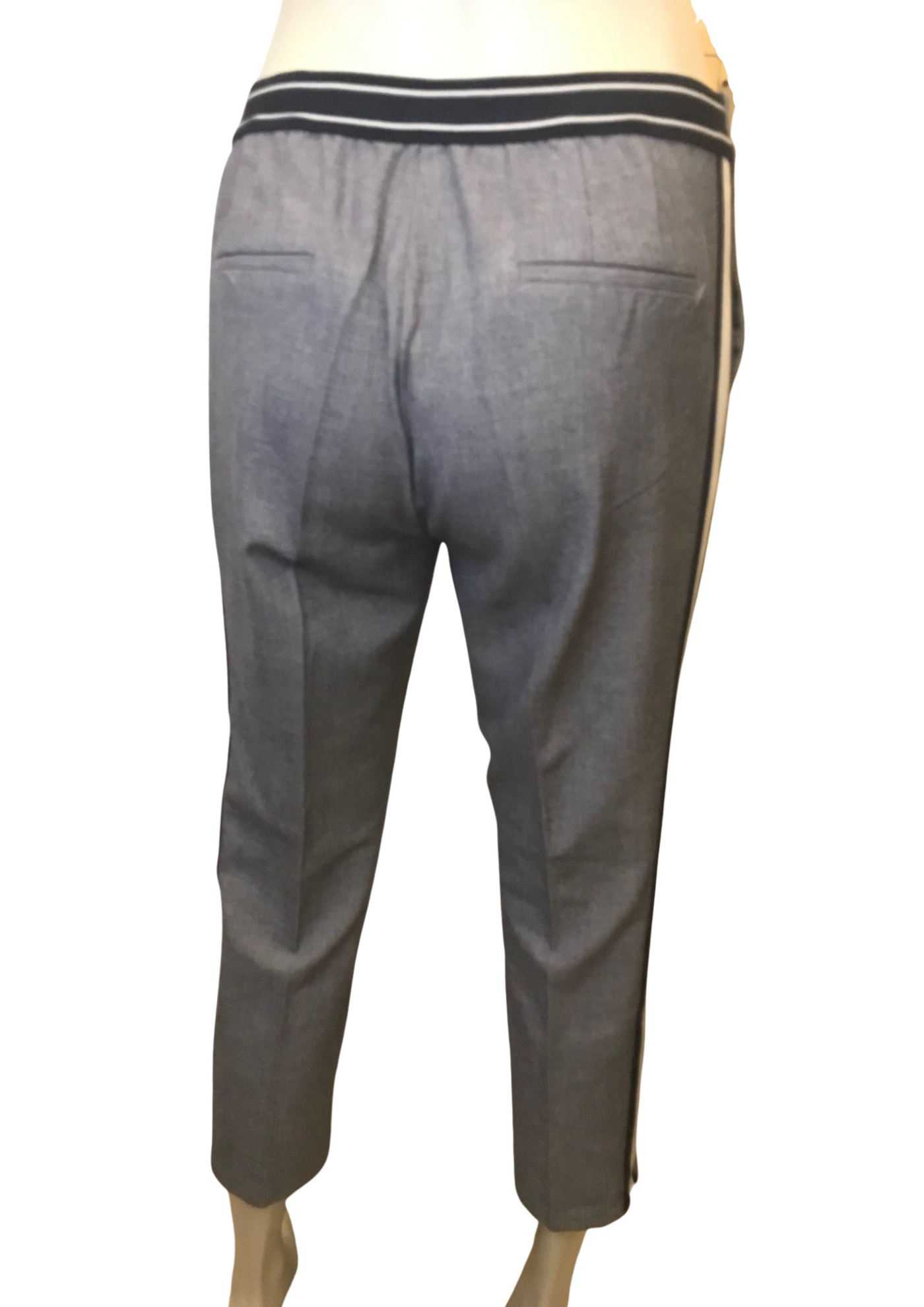 Pantalon slim bandes sur les côtés Taille 38