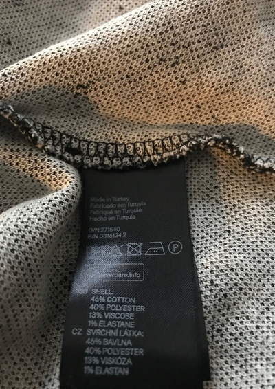 Robe col cheminée à motifs Taille 36