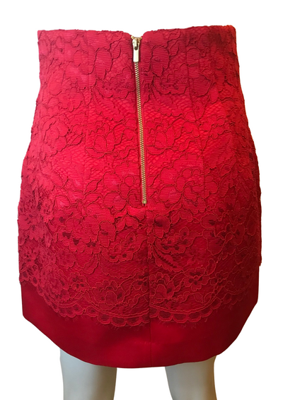 Jupe taille haute en dentelle Taille 34