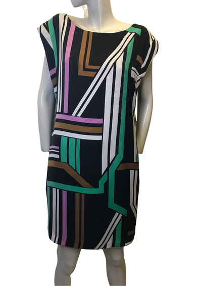 Robe à motifs - Papaye et Domino