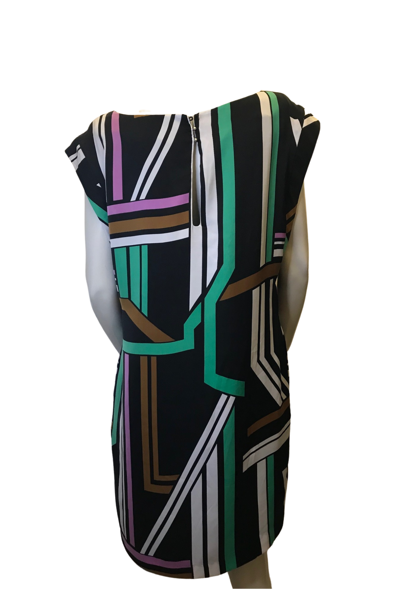Robe à motifs - Papaye et Domino