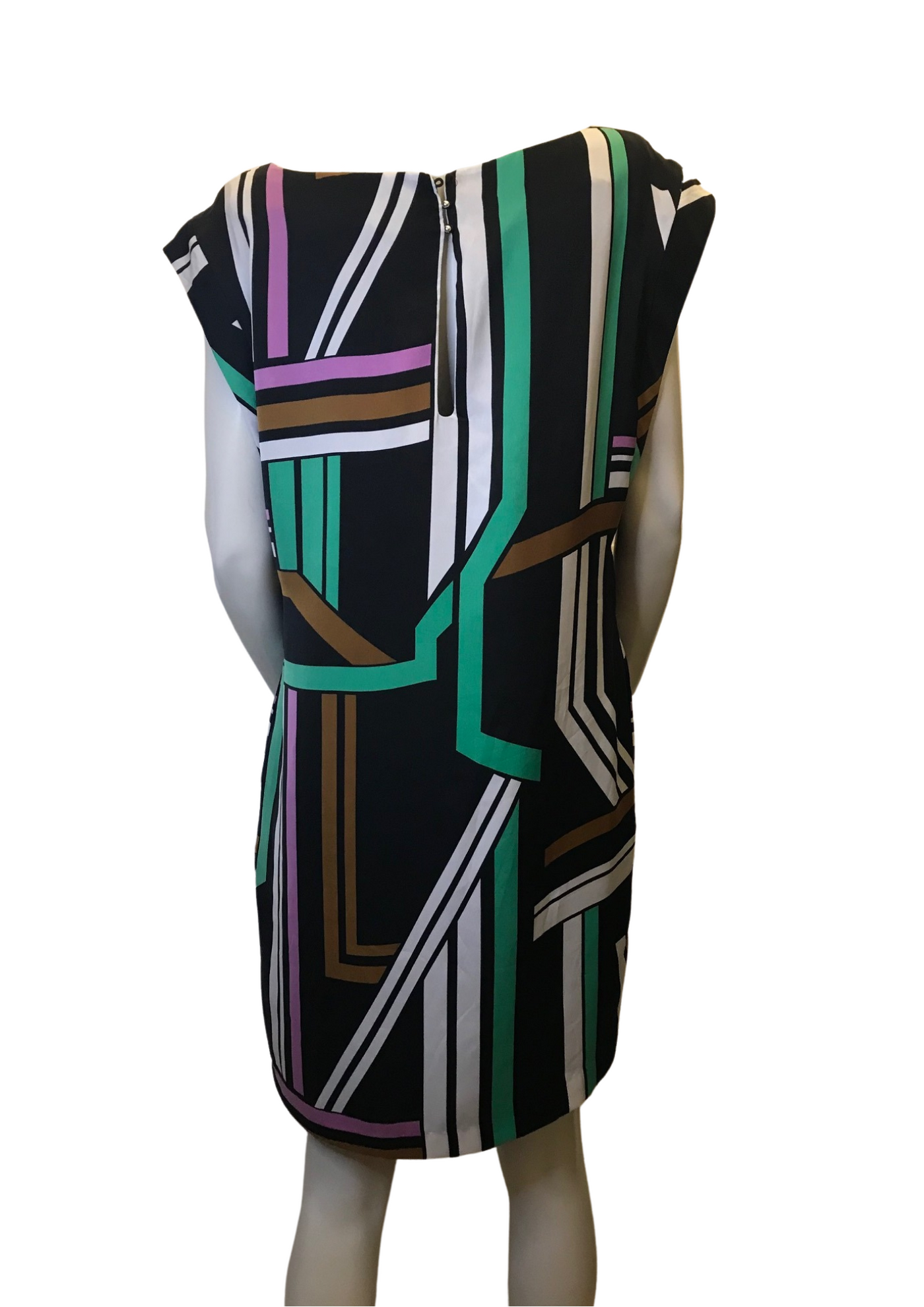 Robe à motifs - Papaye et Domino