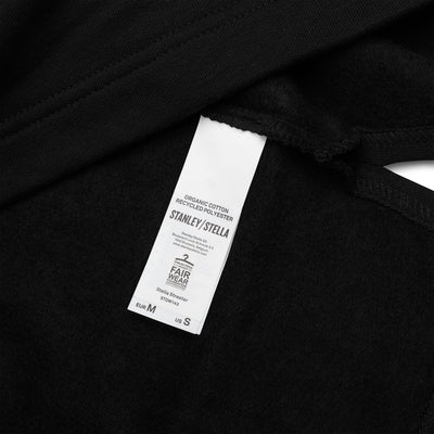 Robe sweat à capuche en coton biologique