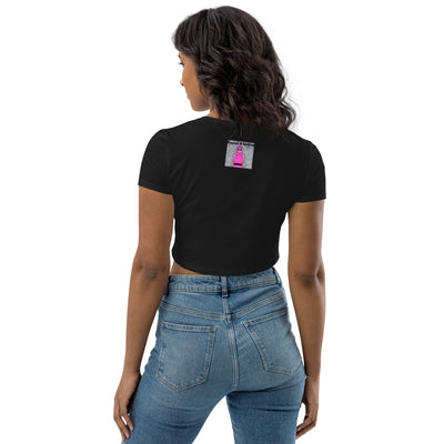 Crop top en coton biologique