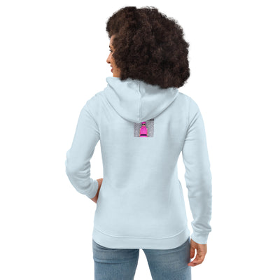 Sweat à capuche ajusté écologique pour femme