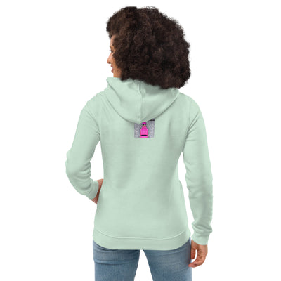 Sweat à capuche ajusté écologique pour femme