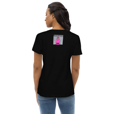T-shirt moulant en coton biologique